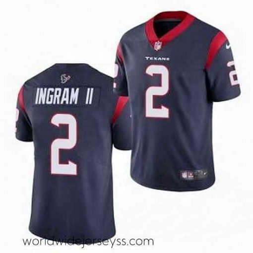 Exceptionally fashioned Houston Texans 2 Mark Ingram II Navy Vapor Untouchable Limited Stitched Jersey