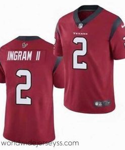 Exceptionally fashioned Houston Texans 2 Mark Ingram II Red Vapor Untouchable Limited Stitched Jersey