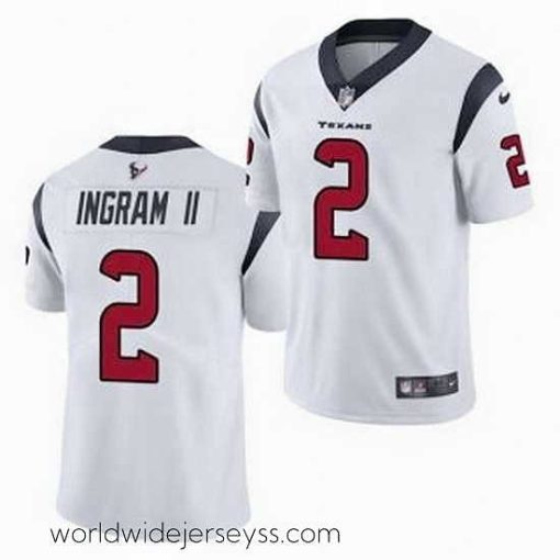Superbly made Houston Texans 2 Mark Ingram II White Vapor Untouchable Limited Stitched Jersey