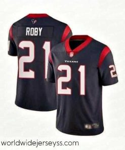 Finely crafted Houston Texans 21 Bradley Roby Navy Blue Team Color Vapor Untouchable Limited Player Football Jersey