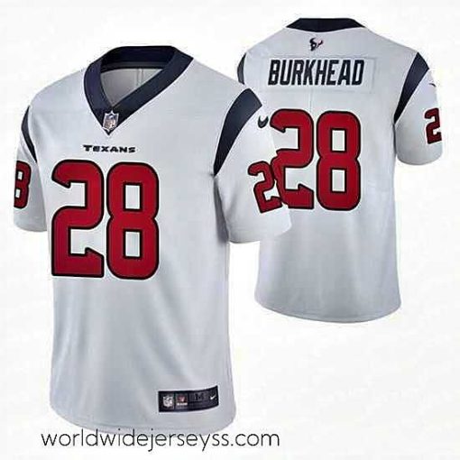 Exceptionally fashioned Houston Texans 28 Rex Burkhead White Vapor Untouchable Limited Stitched Jersey