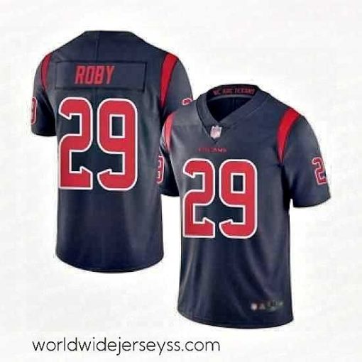 Exceptionally fashioned Houston Texans 29 Bradley Roby Limited Navy Blue Rush Vapor Untouchable Football Jersey