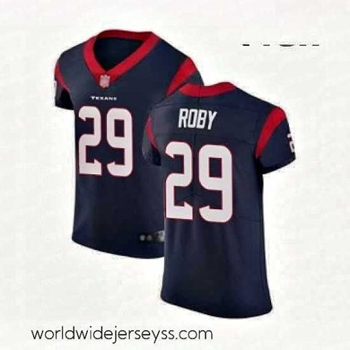 Marvelously styled Houston Texans 29 Bradley Roby Navy Blue Team Color Vapor Untouchable Elite Player Football Jersey