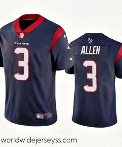 Marvelously styled Houston Texans 3 Kyle Allen Navy Vapor Untouchable Limited Stitched Jersey