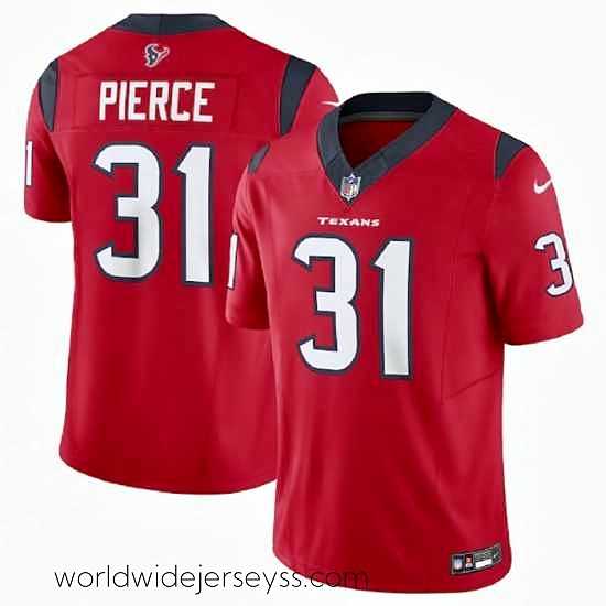 Finely crafted Houston Texans 31 Dameon Pierce Red 2023 F.U.S.E Vapor Untouchable Stitched Football Jersey