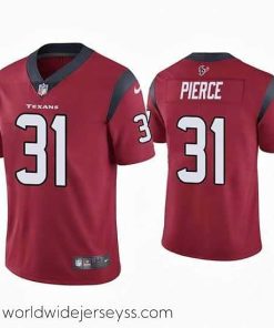 Exquisitely designed Houston Texans 31 Dameon Pierce Red Vapor Untouchable Limited Stitched Jersey