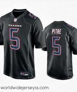 Exceptionally fashioned Houston Texans 5 Jalen Pitre Black Fashion Vapor Untouchable Limited Stitched Football Jersey