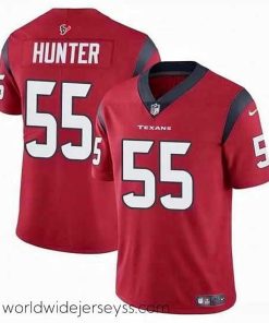 Exceptionally fashioned Houston Texans 55 Danielle Hunter Red Vapor Untouchable Stitched Football Jersey