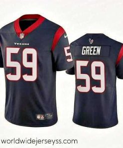 Exceptionally fashioned Houston Texans 59 Kenyon Green Navy Vapor Untouchable Limited Stitched Jersey