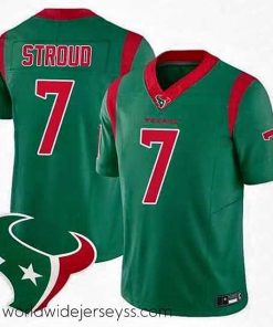 Exceptionally fashioned Houston Texans 7 C J  Stroud Green 2024 F.U.S.E  Mexico Edition Limited Stitched Jersey