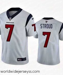 Exceptionally fashioned Houston Texans 7 C J Stroud White Vapor Untouchable Stitched Football Jersey