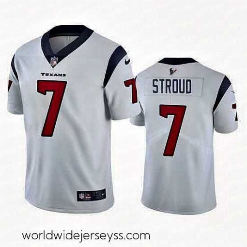 Exceptionally fashioned Houston Texans 7 C J Stroud White Vapor Untouchable Stitched Football Jersey