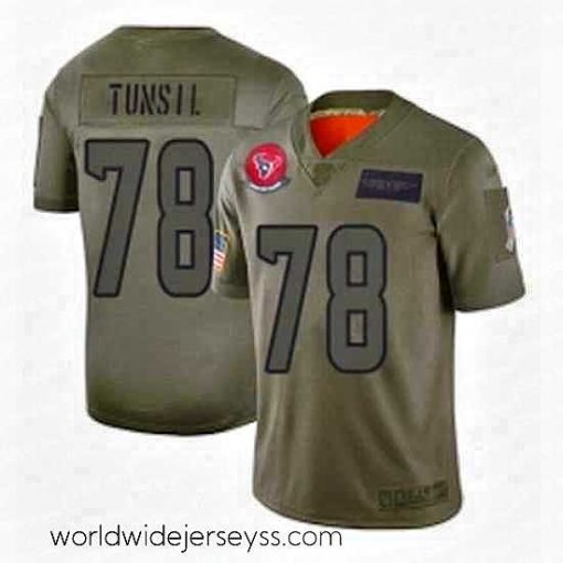 Marvelously styled Houston Texans 78 Laremy Tunsil Limited Camo 2019 Salute to Service Football Jersey