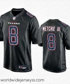 Marvelously styled Houston Texans 8 John Metchie III Black Fashion Vapor Untouchable Limited Stitched Football Jersey