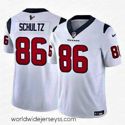 Finely crafted Houston Texans 86 Dalton Schultz White 2023 F.U.S.E Vapor Untouchable Stitched Football Jersey