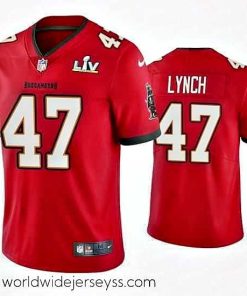 Marvelously styled John Lynch Buccaneers Red Super Bowl Lv Vapor Limited Jersey