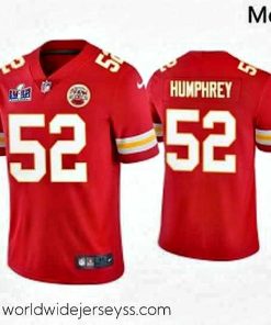 Exceptionally fashioned Kansas City Chiefs 52 Creed Humphrey Red Vapor Untouchable Limited Stitched Football 2024 Super Bowl LVIII Jersey