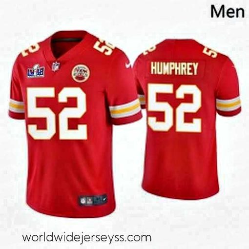 Exceptionally fashioned Kansas City Chiefs 52 Creed Humphrey Red Vapor Untouchable Limited Stitched Football 2024 Super Bowl LVIII Jersey