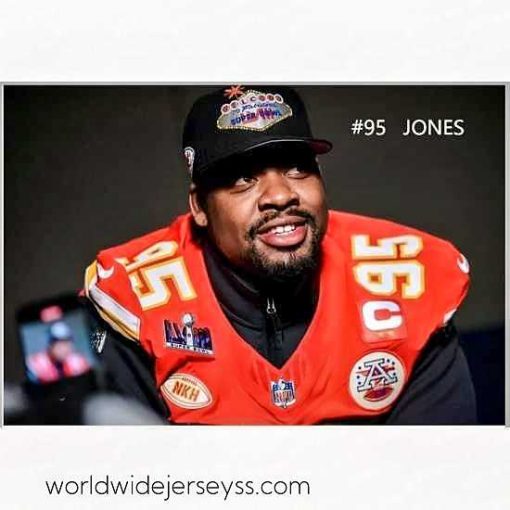 Exceptionally fashioned Kansas City Chiefs Chris Jones #95 Nike Men's Red NFL Vapor Super Bowl Jersey