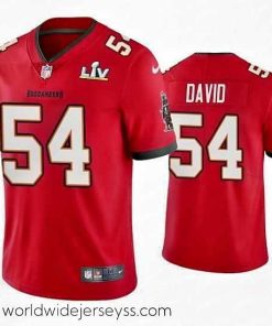 Exquisitely designed Lavonte David Buccaneers Red Super Bowl Lv Vapor Limited Jersey
