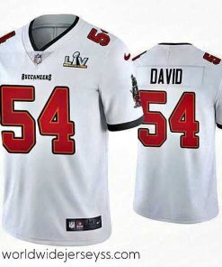 Exquisitely designed Lavonte David Buccaneers White Super Bowl Lv Vapor Limited Jersey