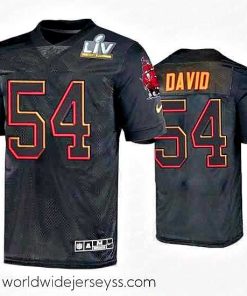 Exceptionally fashioned Lavonte David Tampa Bay Buccaneers Black Super Bowl Lv Jersey