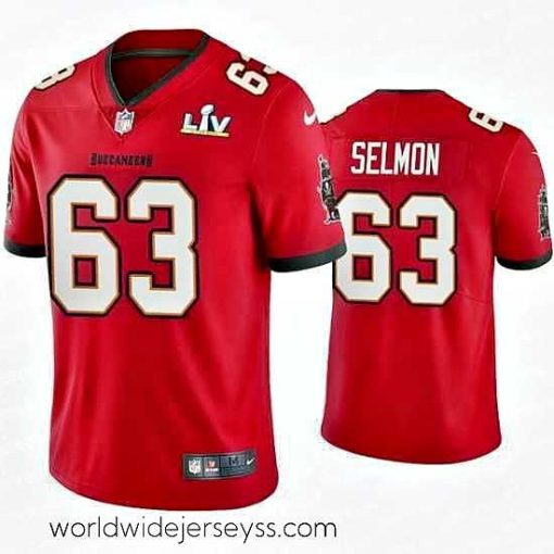 Exquisitely designed Lee Roy Selmon Buccaneers Red Super Bowl Lv Vapor Limited Jersey