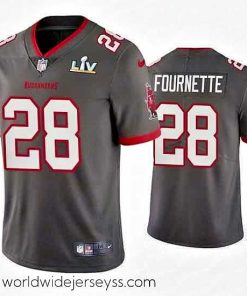 Exceptionally fashioned Leonard Fournette Buccaneers Pewter Super Bowl Lv Vapor Limited Jersey