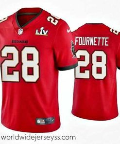 Marvelously styled Leonard Fournette Buccaneers Red Super Bowl Lv Vapor Limited Jersey