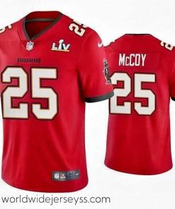 Finely crafted Lesean Mccoy Buccaneers Red Super Bowl Lv Vapor Limited Jersey