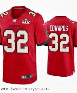 Exceptionally fashioned Mike Edwards Buccaneers Red Super Bowl Lv Game Jersey