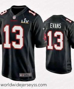Finely crafted Mike Evans Buccaneers Black Super Bowl Lv Game Fashion Jersey