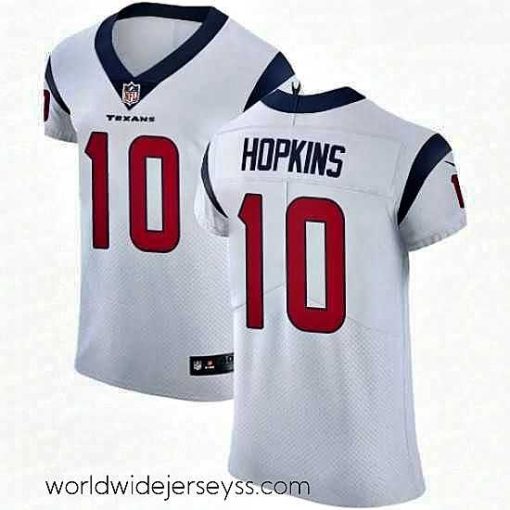 Marvelously styled Nike Houston Texans 10 DeAndre Hopkins White Vapor Untouchable Elite Player NFL Jersey
