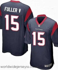 Finely crafted Nike Houston Texans 15 Will Fuller V Game Navy Blue Team Color NFL Jersey