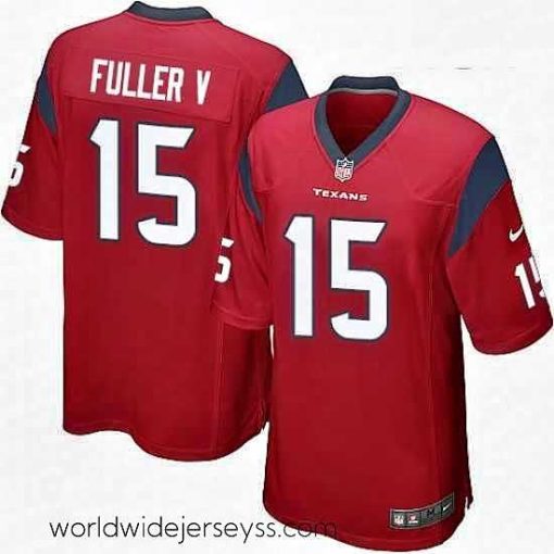 Marvelously styled Nike Houston Texans 15 Will Fuller V Game Red Alternate NFL Jersey