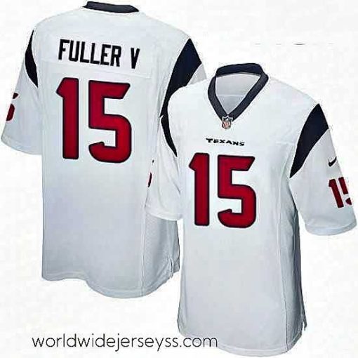 Exceptionally fashioned Nike Houston Texans 15 Will Fuller V Game White NFL Jersey