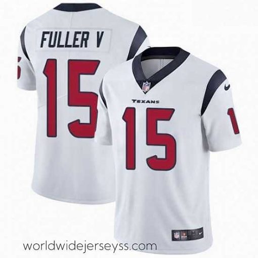 Exceptionally fashioned Nike Houston Texans 15 Will Fuller V Limited White Vapor Untouchable NFL Jersey