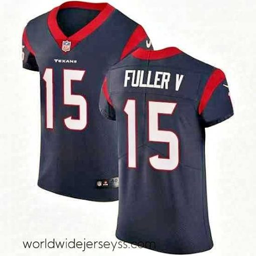 Superbly made Nike Houston Texans 15 Will Fuller V Navy Blue Team Color Vapor Untouchable Elite Player NFL Jersey