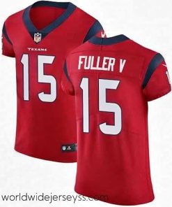 Exquisitely designed Nike Houston Texans 15 Will Fuller V Red Alternate Vapor Untouchable Elite Player NFL Jersey