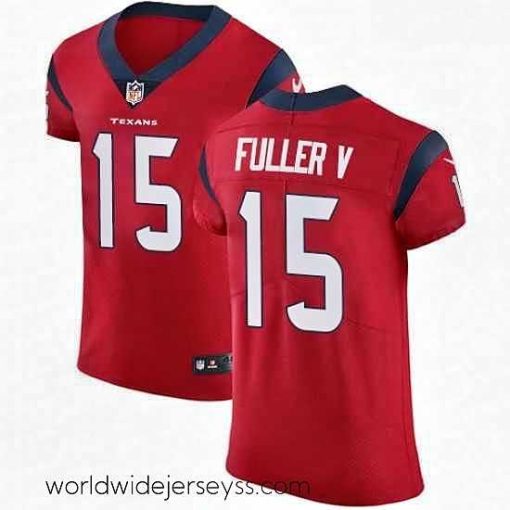 Exquisitely designed Nike Houston Texans 15 Will Fuller V Red Alternate Vapor Untouchable Elite Player NFL Jersey
