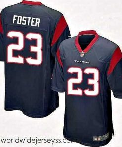 Exquisitely designed Nike Houston Texans 23 Arian Foster Game Navy Blue Team Color NFL Jersey