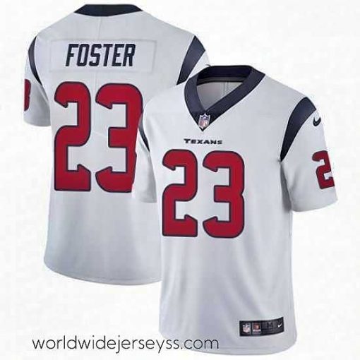 Superbly made Nike Houston Texans 23 Arian Foster Limited White Vapor Untouchable NFL Jersey