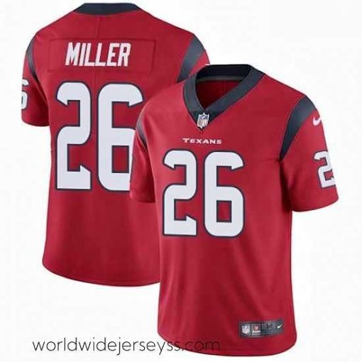 Finely crafted Nike Houston Texans 26 Lamar Miller Limited Red Alternate Vapor Untouchable NFL Jersey