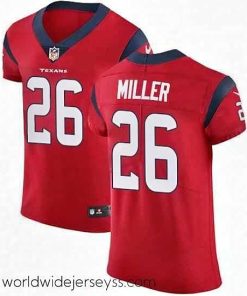 Marvelously styled Nike Houston Texans 26 Lamar Miller Red Alternate Vapor Untouchable Elite Player NFL Jersey