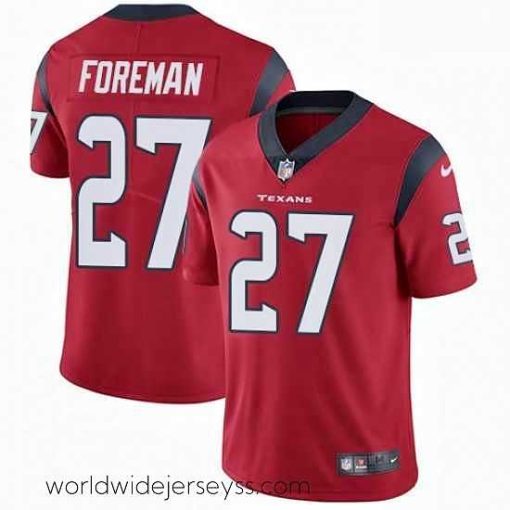 Exceptionally fashioned Nike Houston Texans 27 DOnta Foreman Limited Red Alternate Vapor Untouchable NFL Jersey
