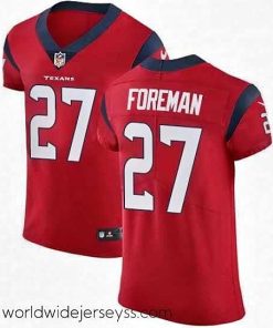 Exceptionally fashioned Nike Houston Texans 27 DOnta Foreman Red Alternate Vapor Untouchable Elite Player NFL Jersey