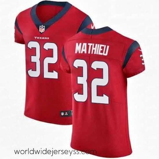 Marvelously styled Nike Houston Texans 32 Tyrann Mathieu Red Alternate Vapor Untouchable Elite Player NFL Jersey