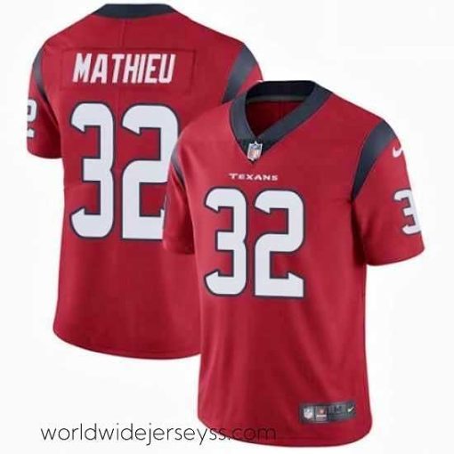 Marvelously styled Nike Houston Texans 32 Tyrann Mathieu Red Alternate Vapor Untouchable Limited Player NFL Jersey