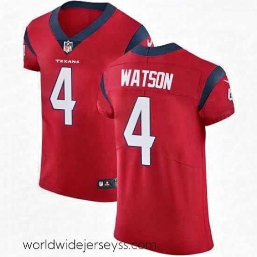 Exceptionally fashioned Nike Houston Texans 4 Deshaun Watson Red Alternate Vapor Untouchable Elite Player NFL Jersey