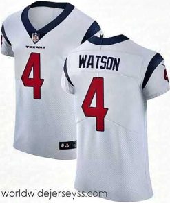 Exceptionally fashioned Nike Houston Texans 4 Deshaun Watson White Vapor Untouchable Elite Player NFL Jersey